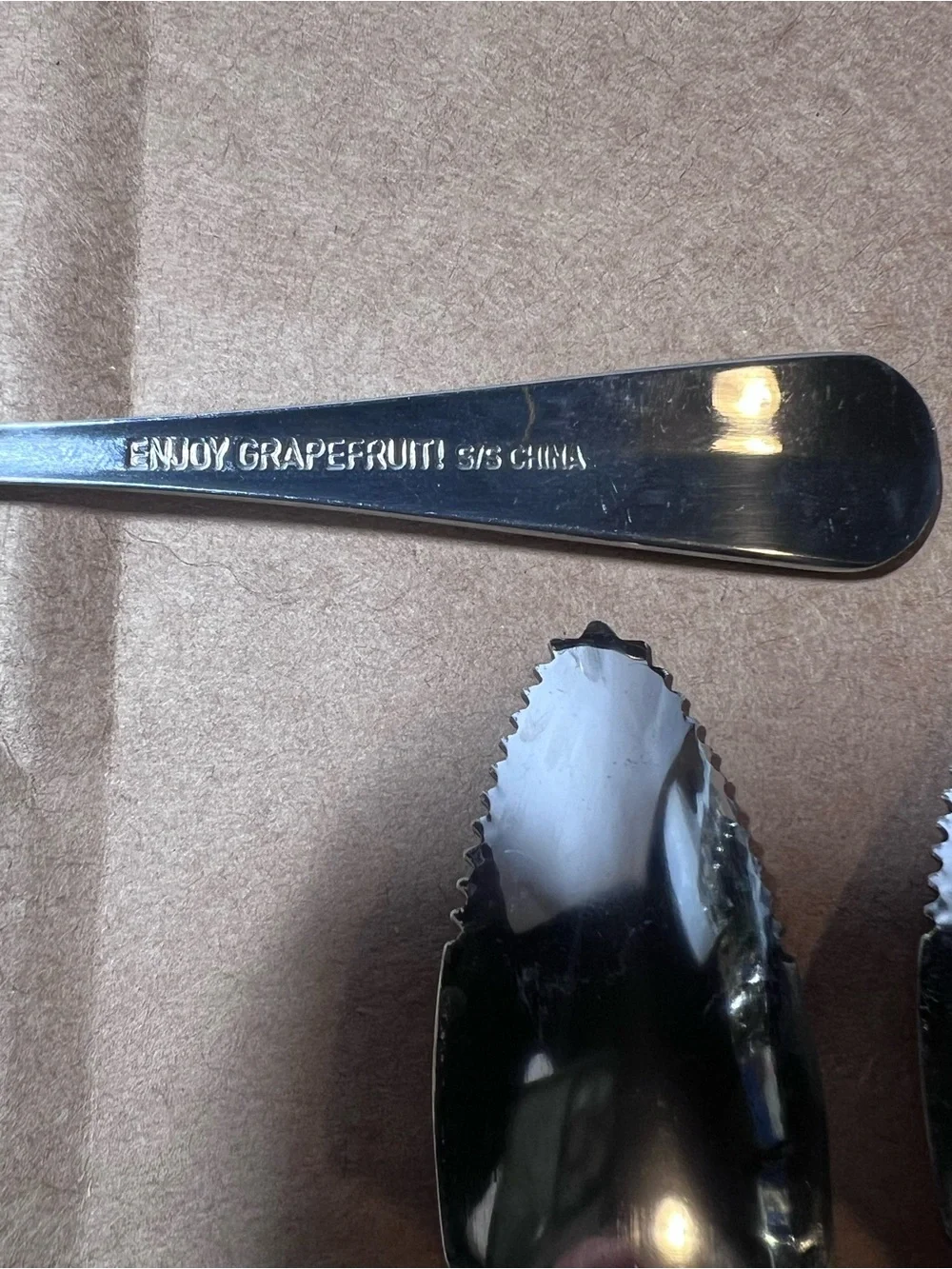 Vintage Grapefruit Spoons - Set of 4